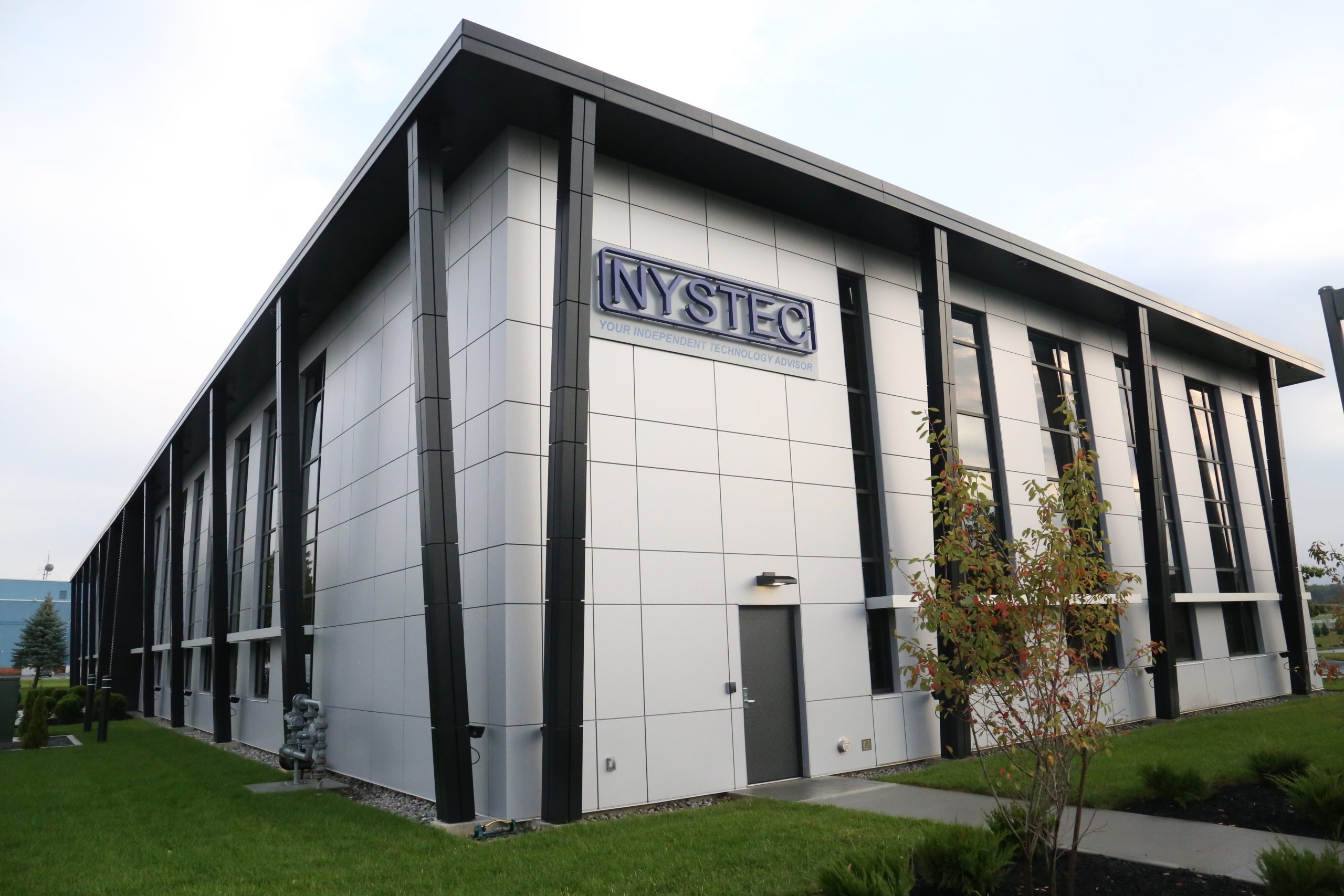 Griffiss Growth: NYSTEC's headquarters building at Griffiss Business Park in Rome, NY.